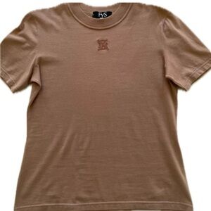 Vintage Ferrer Y Sentis Brown T-Shirt size S